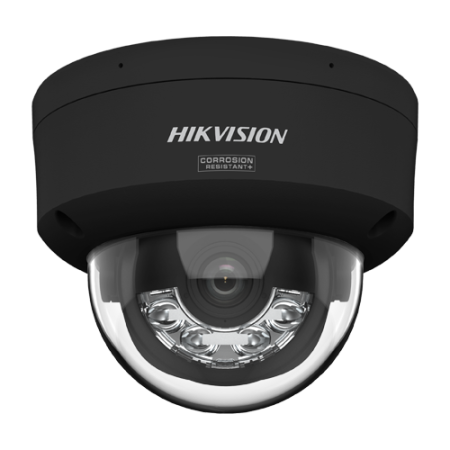 Camera IP 4MP, lentila 2.8mm, IR 30m, WL 30m ColorVu3, 2xMic, Alarma, IK10, NEAGRA - HIKVISION DS-2CD2147G3-LIS2UY-2.8mm-BLACK H